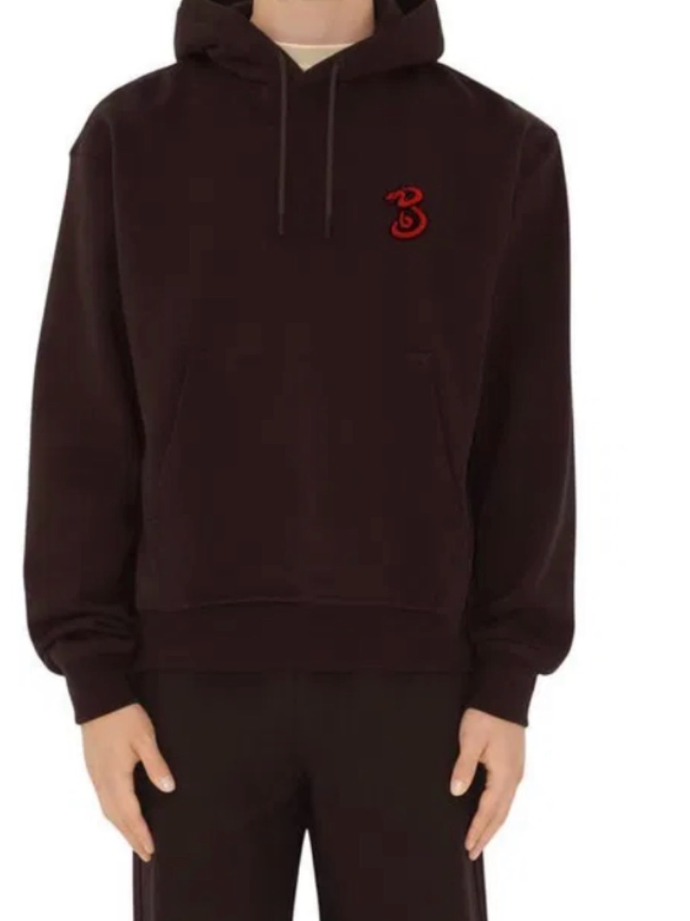 Burberry Dark Brown Snake Hoodie NWT unisex